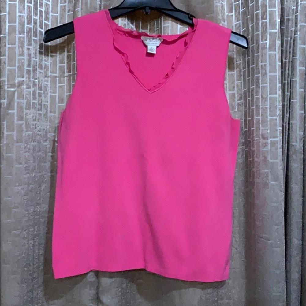 Vintage Casual Corner Pink Tank